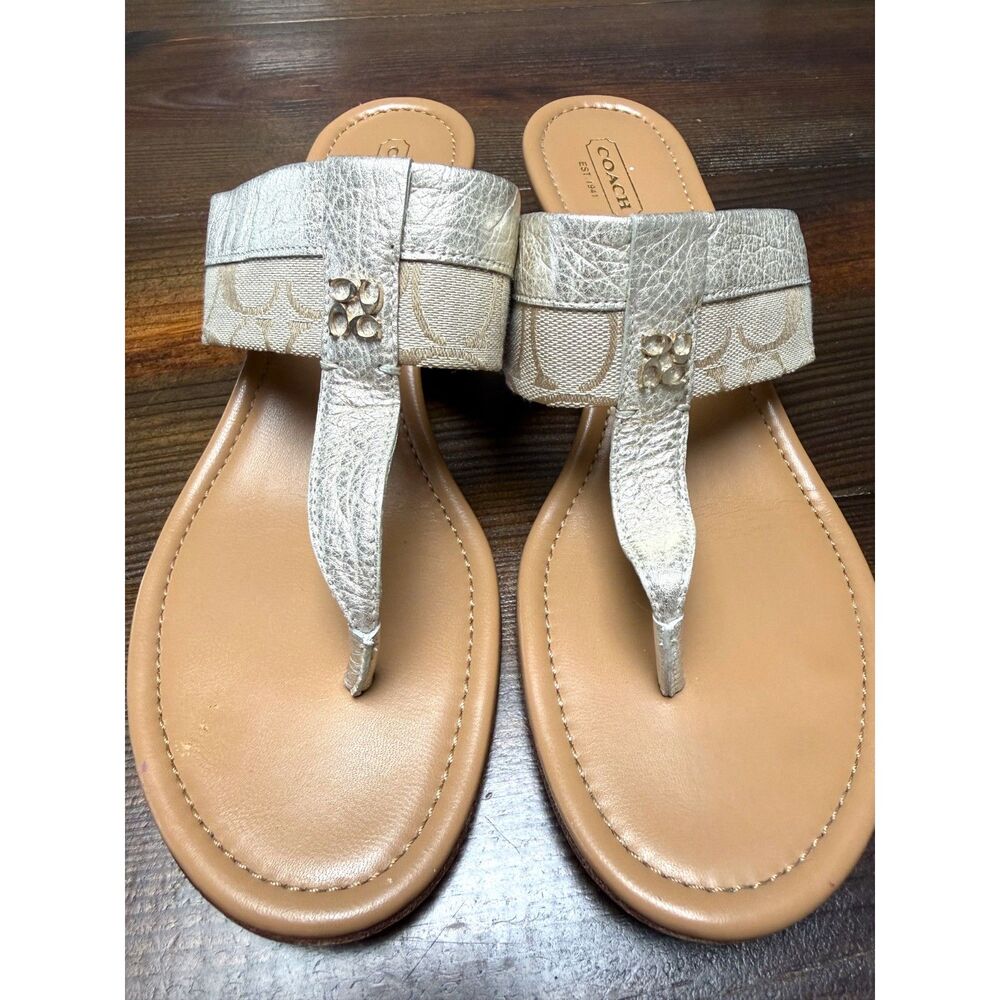 Coach Sandals Size 10